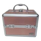 Maleta Maquiagem Esmalte Bijuteria 23x16x16 4 Bandejas Int