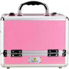 Maleta Maquiagem Joias Manicure Alumínio ABS Pelegrin PEL-M1009 Rosa Maleta Maquiagem Joias Manicure Alumínio ABS Pelegrin PEL-M1009 Rosa