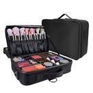 Maleta Maquiagem Organizadora Cosmético Makeup Divisórias Preta