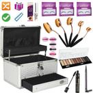 Maleta Maquiagem Reforçada com Kit Maquiagem Completo ML042 - Nova Diva - Luisance