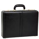 Maleta McKlein Harper Leather expansível para laptop/aba de 4,5 L