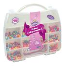 Maleta Miçangas 1.000pçs Diversas + 2,0mts Lastex - Simo - SimoToys