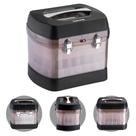 Maleta Para 68 Esmaltes Esmaltebag Organizador Porta Acetona Preto Dompel