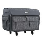 Maleta para máquina de costura Everything Mary XXL cinza floral 67 cm