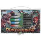 Maleta para Pintura Dinossauros - 42 Peças