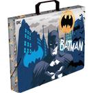 Maleta Plástica com ALÇA Decorada Batman 40MM
