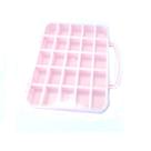 Maleta Plastica Organizadora Joy 25 Divisórias - Rosa Bebe