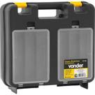 Maleta Plástica Para Furadeira C/ Organizador Vd-7001 Vonder