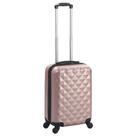 Maleta rígida con ruedas vidaXL con cerraduras de seguridad ABS 21,7 x 14,2 x 8,7 cm