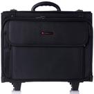 Maleta rolante Alpine Swiss, bolsa para laptop, lado rígido, nylon
