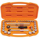 Maleta Soquetes Acessórios 3/8" Milímetros Polegadas - 33 Peças Tramontina PRO Maleta Soquetes Acessórios 3/8" Milímetros Polegadas - 33 Peças Tramontina PRO