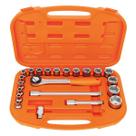 Maleta Soquetes Tramontina PRO 1/2'' 22 Peças Maleta Soquetes Tramontina PRO 1/2'' 22 Peças