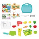 Maleta Workshop Jr Compras Mercado com 23 pçs Verde BR2320 - Multikids