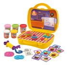 Maletinha Fábrica De Cupcake Super Kit Massinha Acessórios Amarelo Maletinha Fábrica De Cupcake Super Kit Massinha Acessórios Amarelo