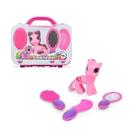 Maletinha Kit Beleza Unicornio Escova e Espelho Pakitoys Maletinha Kit Beleza Unicornio Escova e Espelho Pakitoys