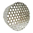 Malha de terminação de PVC LOVEERCT com tampa de ventilação para tubo de 6,1 a 7,6 cm Malha de terminação de PVC LOVEERCT com tampa de ventilação para tubo de 6,1 a 7,6 cm