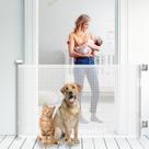 Malha retrátil Baby Gate KYXAIN 86x180cm para segurança