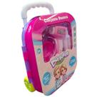 Malinha Conjunto Mini Doutora +3 Anos Brinquedo Profissões Luzes e Sons Realistas BBR Toys