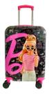 Malinha Mala Escolar Viagem Bordo Rodinha 360º Rígida Barbie Malinha Mala Escolar Viagem Bordo Rodinha 360º Rígida Barbie