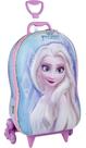 Malinha Mochila Escolar Meninas Frozen Elsa 3 Rodinhas G