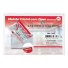 Malote Com Zíper Cristal 1007 173mmX130mm Dac