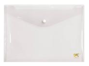 Malote Plástico Com Botão Cristal 653TR Dac Malote Plástico Com Botão Cristal 653TR Dac