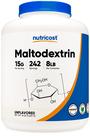 Maltodextrina Nutricost - 3,63kg, Sem Glúten e Não Transgênica