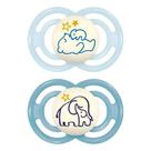 MAM Perfect Night 6 Meses Embalagem Dupla Azul - Mam Baby