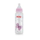 Mamadeira 240ML Com Bico Anatômico De Silicone Clássica Estampada