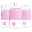 Mamadeira Anticólica 150ml - Pacote com 3 Unidades (Rosa)