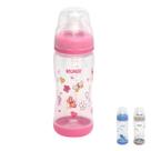 Mamadeira Anticólica 320 ml Elegance Plus Anatômica Azul Rosa Cinza Kuka