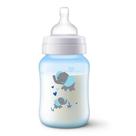 Mamadeira Anticólica Clássica 260mL Decorada Avent Philips - Philips Avent