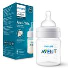 Mamadeira avent anti-colic 260ml transparente 1m+