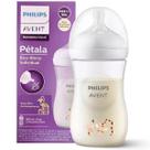 Mamadeira avent pétala 260ml girafa bico 1m+