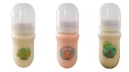 Mamadeira bebida milk morango pessego baunilha 280ml chuyin