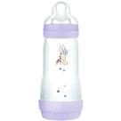 Mamadeira Bico Silicone MAM Easy Star 320ml Lilás Esteriliza