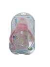 Mamadeira Big Kuka Redonda C/Alça 240ml Rosa Castelo 1577