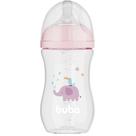 Mamadeira BUBA Fase 2 Easy Flow - Elefante Rosa 270ml