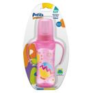 Mamadeira Cintura Com Alça Color Rosa Bico Silicone 240ML Petita