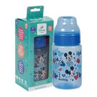 Mamadeira Com Bico Ortodontico Wide Neck 300ml Azul Mickey Disney