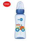 Mamadeira Criativa Neopan Redonda 250ml Azul/Tratorzinho 2251