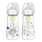 Mamadeira Dr. Brown's Natural Flow Anti-Colic, pacote com 2 unidades de 270 ml