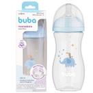 Mamadeira Easy Flow Bico em Silicone Utrasoft 330ml Decorada Anticólica +4m - Buba