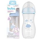 Mamadeira Easy Flow Buba Bico em Silicone Utrasoft 330ml Decorada Anticólica +4m - Buba Baby