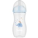 Mamadeira Easy Flow Elefante - Azul - 330ml - Buba