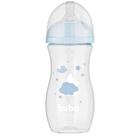 Mamadeira Easy Flow Nuvem - Azul - 330ml - Buba