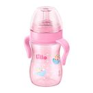 Mamadeira Evolution Primeiros Passos Rosa 240ml Lillo