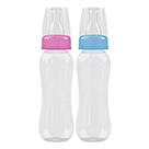 Mamadeira Grande Plástica 240ml Ideal Para Bebês a Partir de 6 Meses Resistente Cores Sortidas Unidade