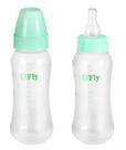 Mamadeira Hospitalar Autoclavável 250ml Bico Redondo Fly