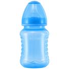 Mamadeira Kuka Aquarela Big Bico Redondo Azul Lisa 240ml